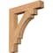 Ekena Millwork Merced Block Smooth Bracket, Western Red Cedar, 5 1/2"W x 34"D x 38"H BKT06X34X38MRC05SWR - alternate 1